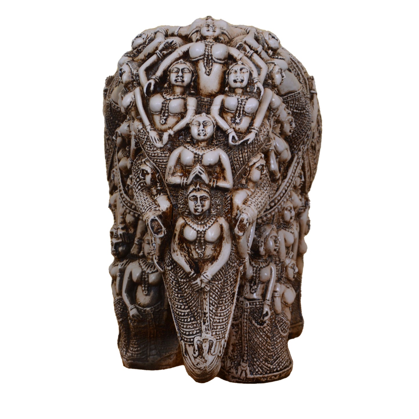 Elephant - Table Decor In Silver Colour Shade