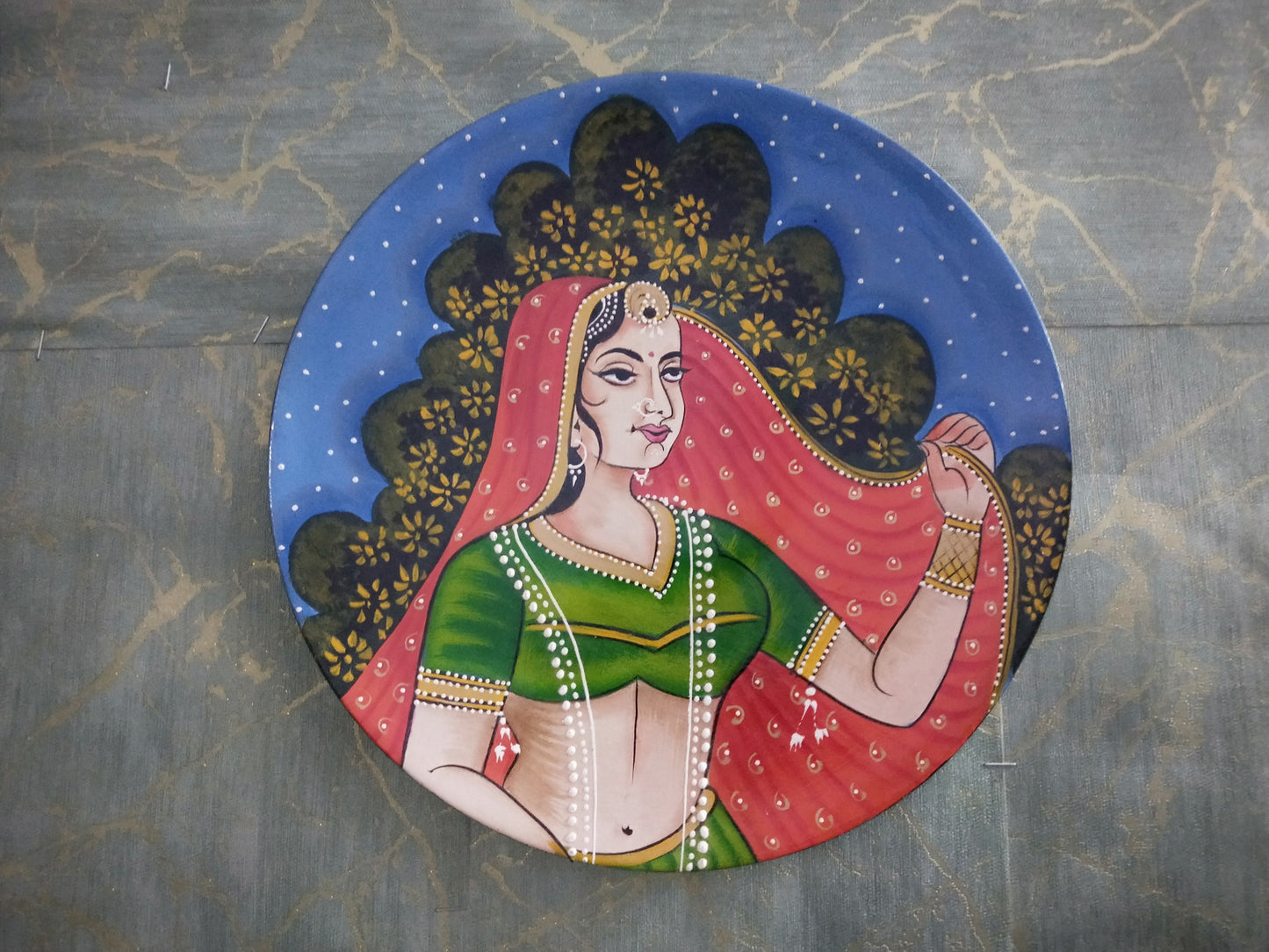Ellie - Wall Panel Art - Multi Colour Paint Finish