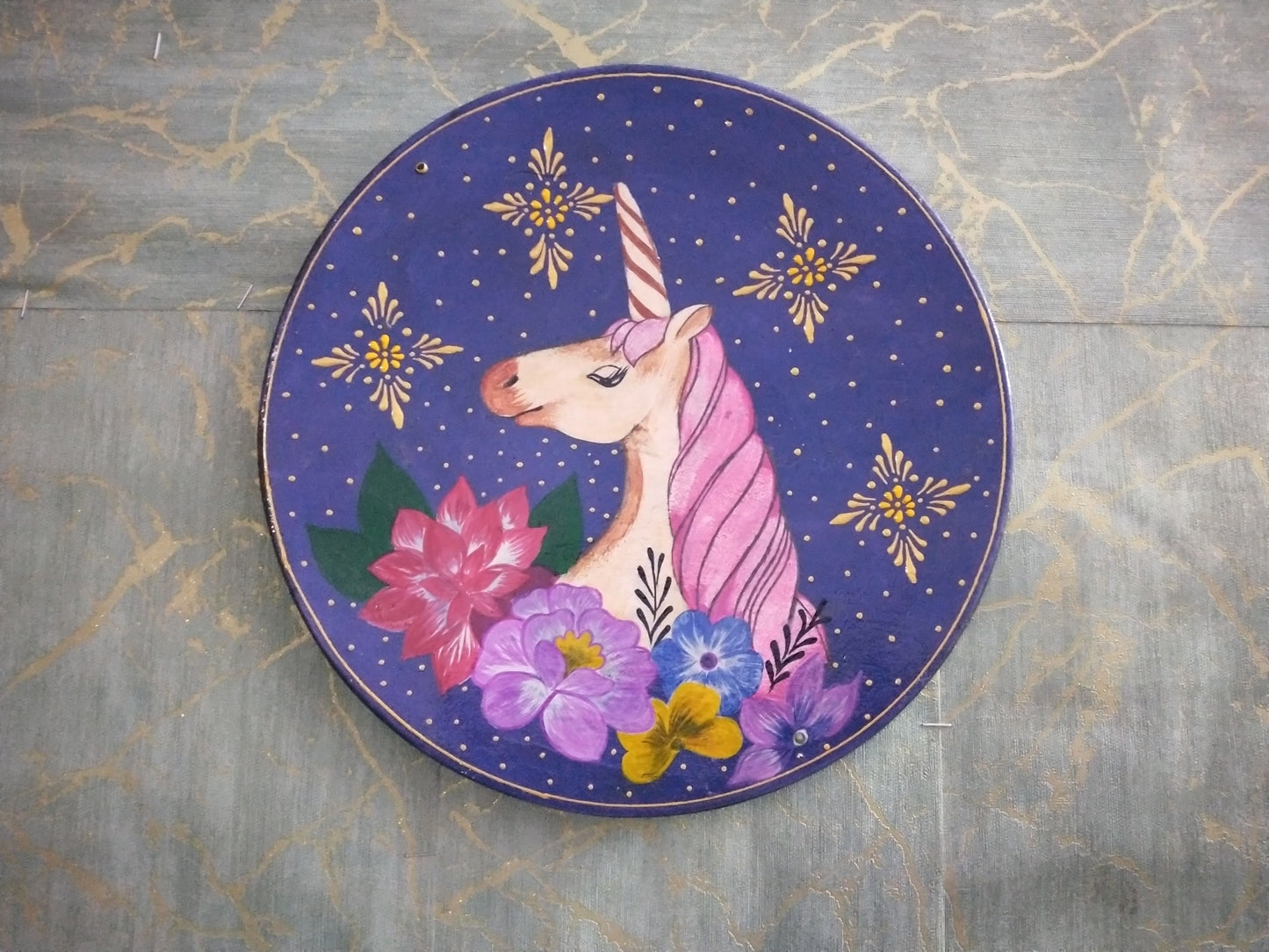 Indiana - Wall Panel Art - Multi Colour Paint Finish