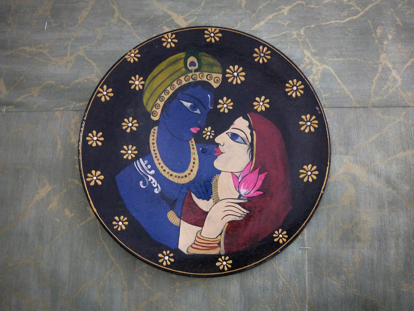 Leon - Wall Panel Art - Multi Colour Paint Finish