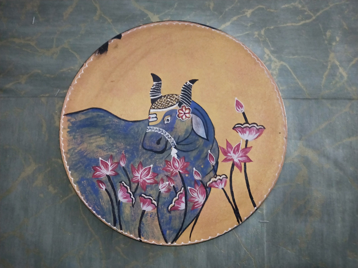 Ghaith - Wall Panel Art - Multi Colour Paint Finish