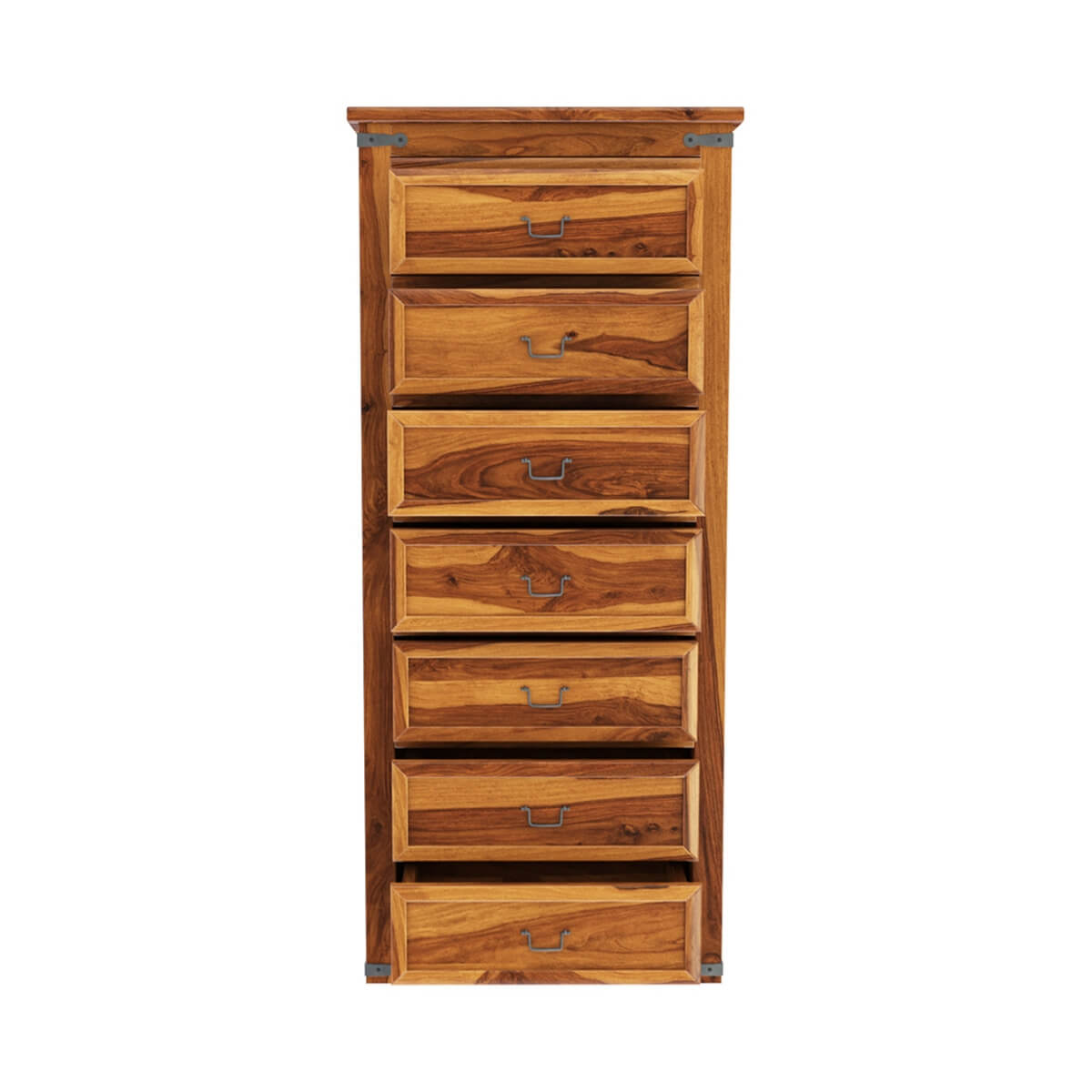 Solid Wood Chest Of Drawers In Natural Finish