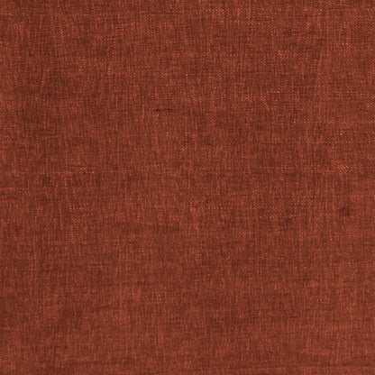 Louis Fabric 1 Seater Recliner With Pullout Lever - Rust