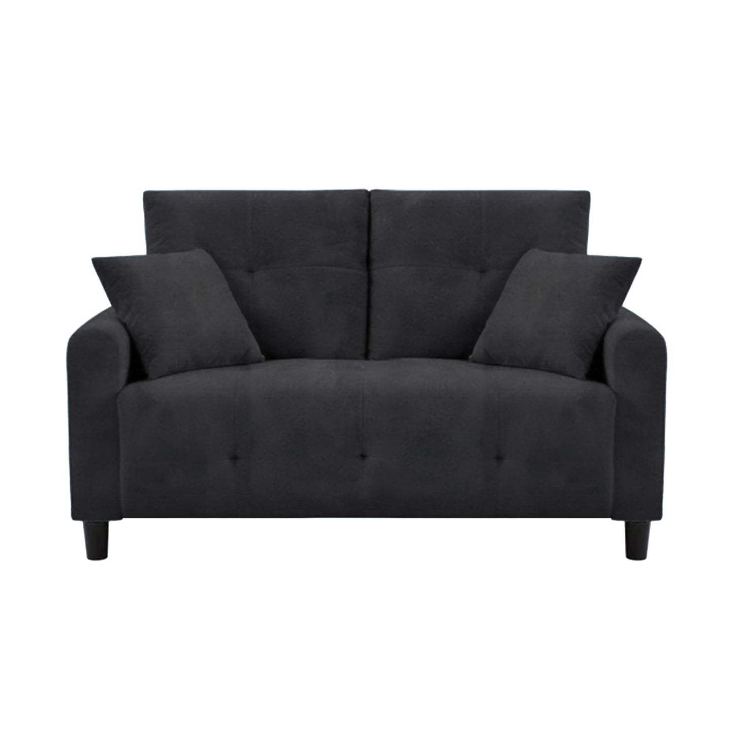 Saige Cushion Sofa- Grey