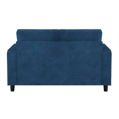 Saige Cushion Sofa- Blue
