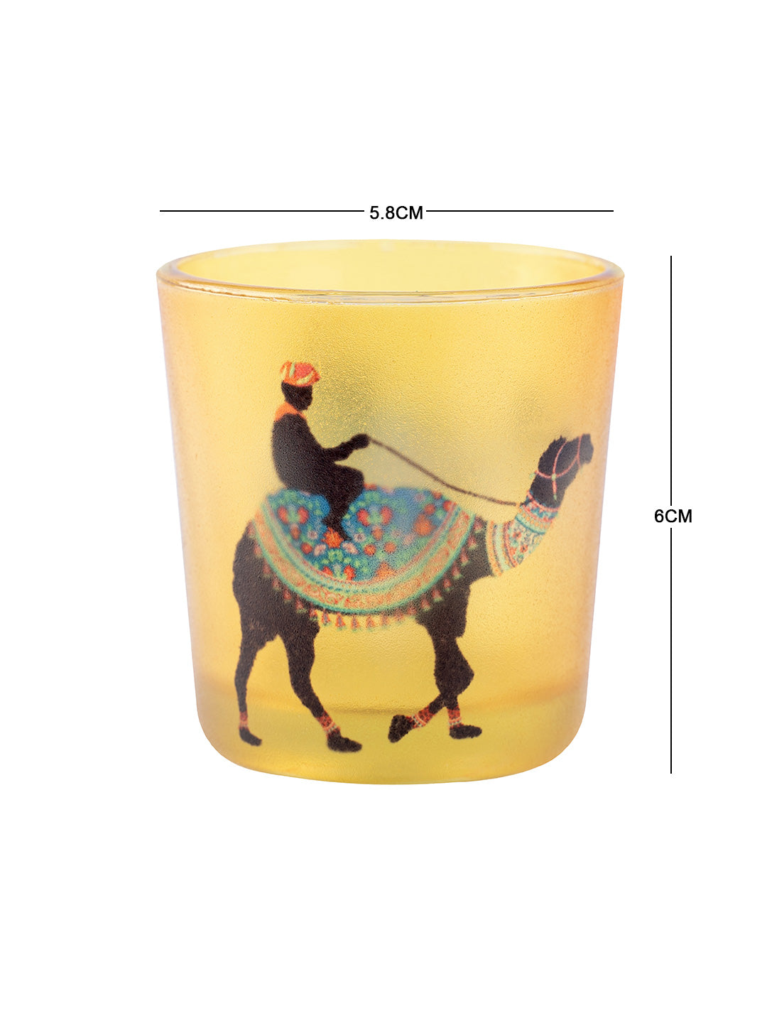 Princely Camel Candle Votives Set of 2