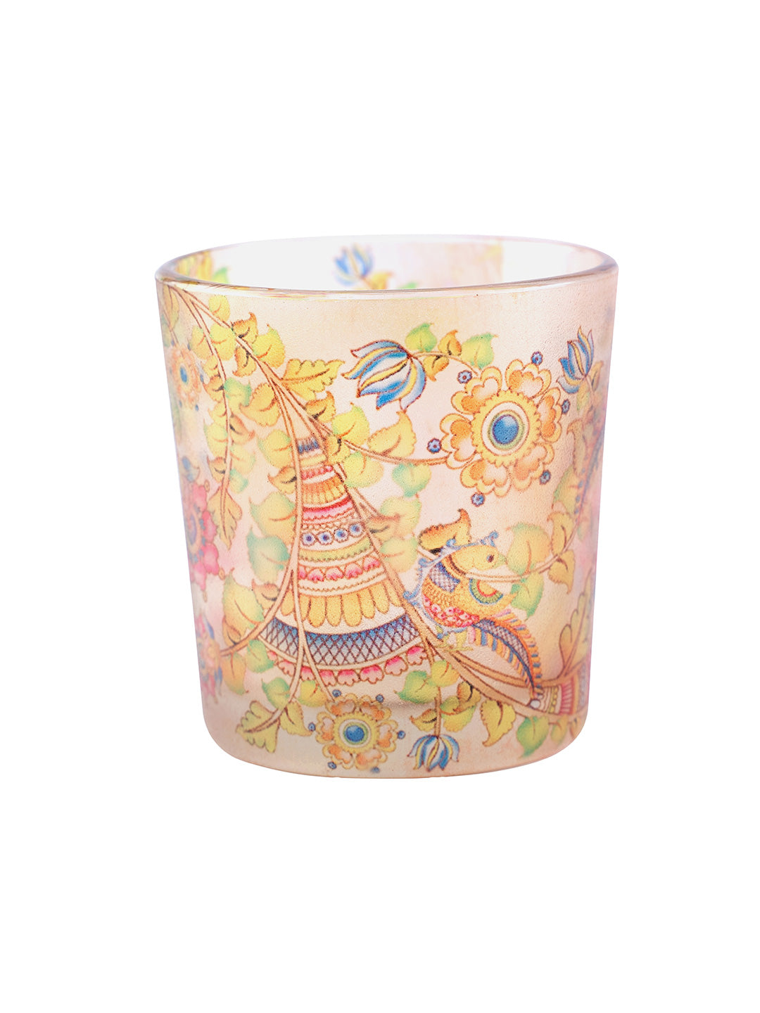 Kalamkari Finesse Candle Votives Set of 2