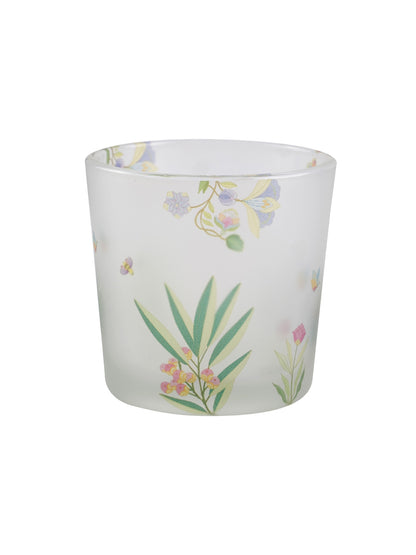 Vibrent Bliss White Candle Votives Set of 2