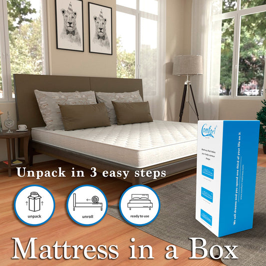 Comfort Club Dual Side Usable Natural Latex Mattress - Single