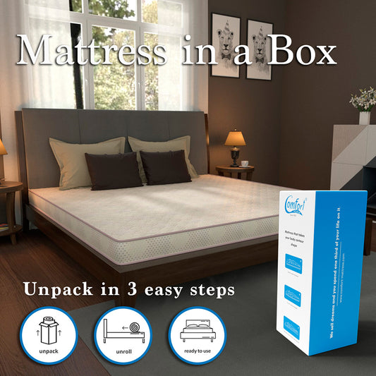 Comfort Orthopedic HR, Latex And Memory Foam Mattress - Single