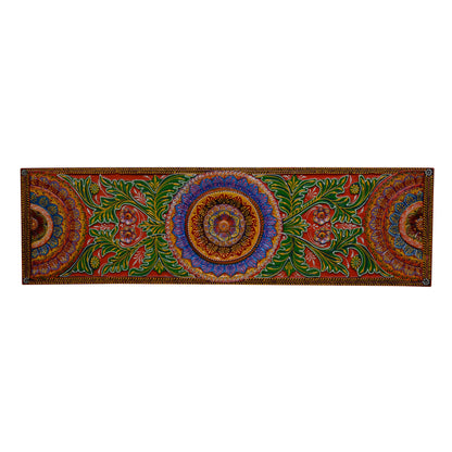 Param - Solid Wood Wall Art - Multi Colour Paint Finish