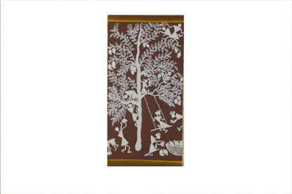 Arth - Solid Wall Panel Art - Multi Colour Paint Finish