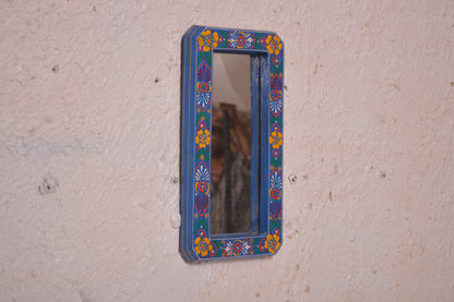 Kash Wall Mirror Frame Art - Multi Colour Paint Finish
