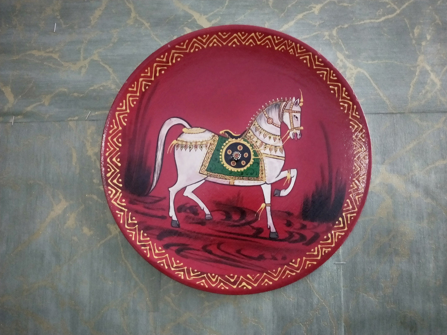 Ezra - Wall Panel Art - Multi Colour Paint Finish
