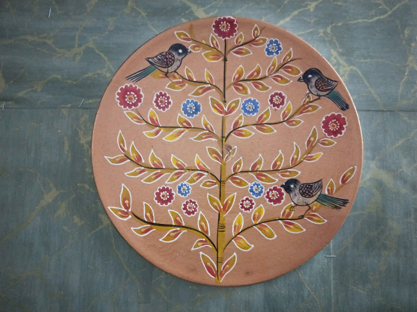 Mia - Wall Panel Art - Multi Colour Paint Finish
