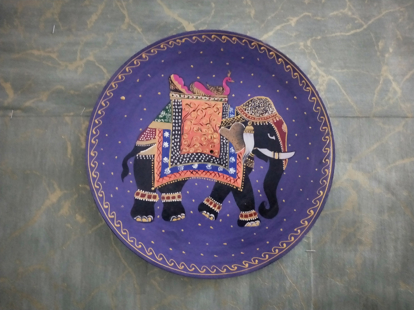 Blake - Wall Panel Art - Multi Colour Paint Finish