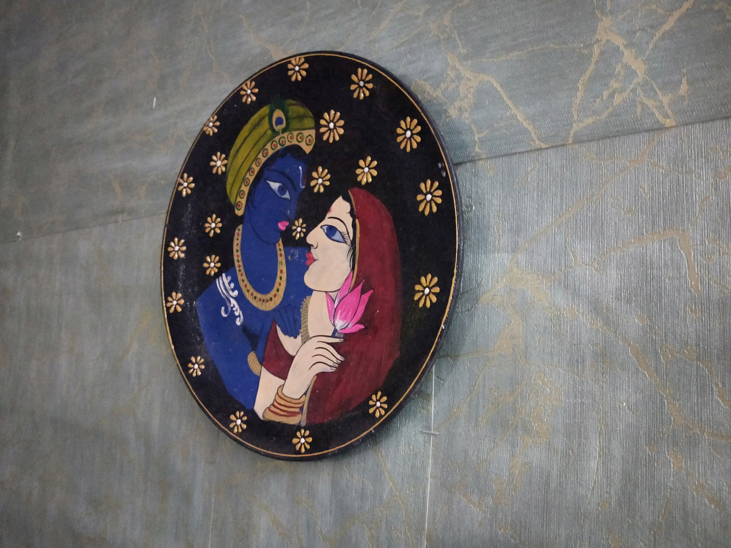Leon - Wall Panel Art - Multi Colour Paint Finish
