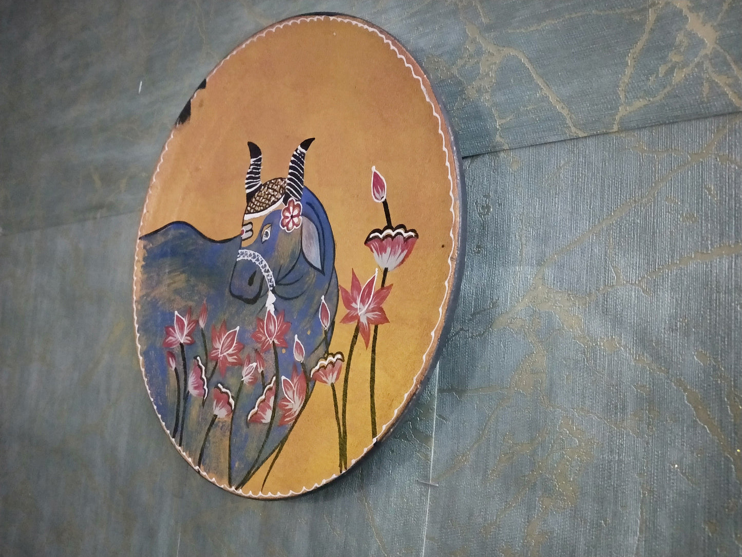 Ghaith - Wall Panel Art - Multi Colour Paint Finish