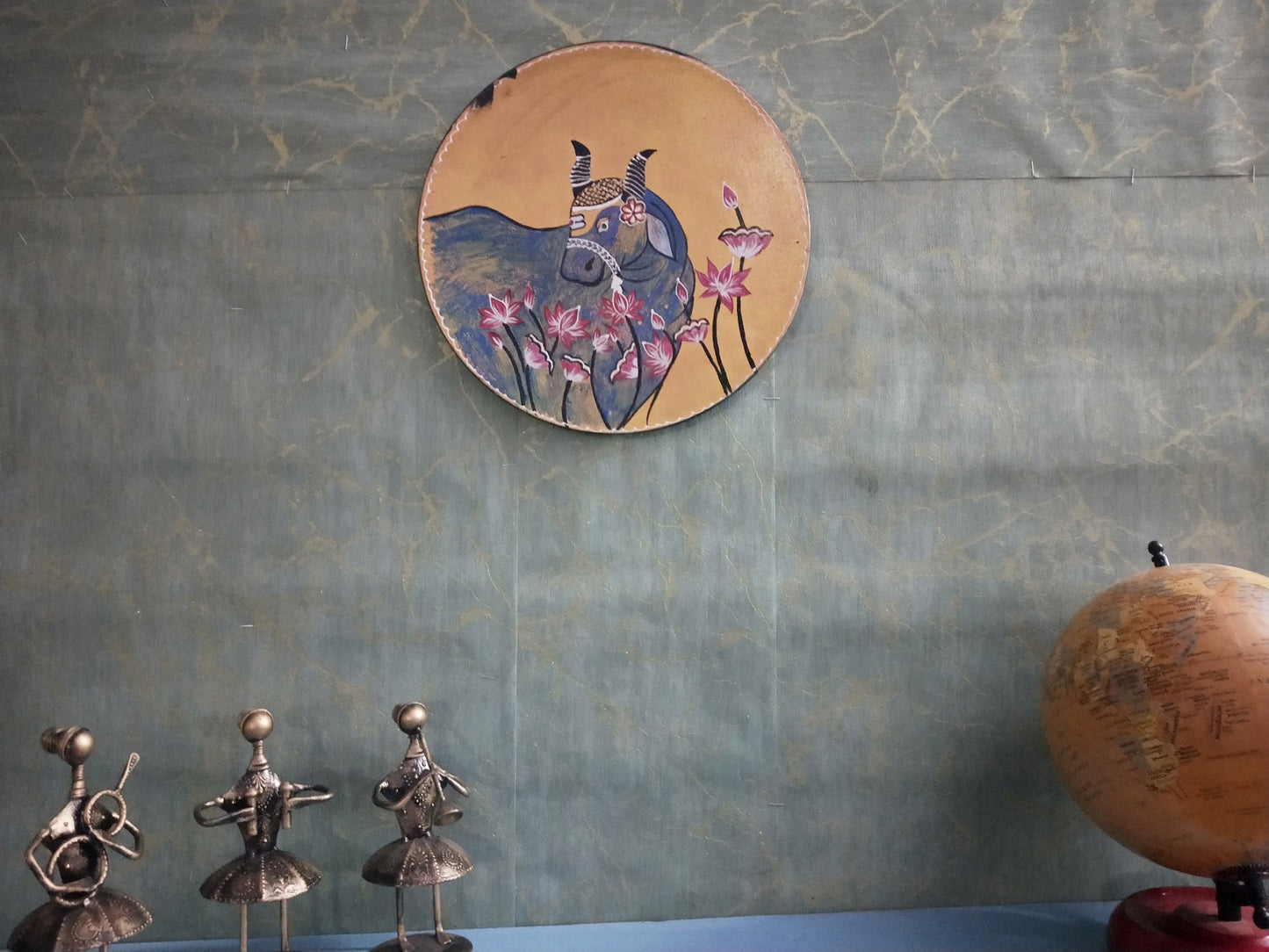 Ghaith - Wall Panel Art - Multi Colour Paint Finish