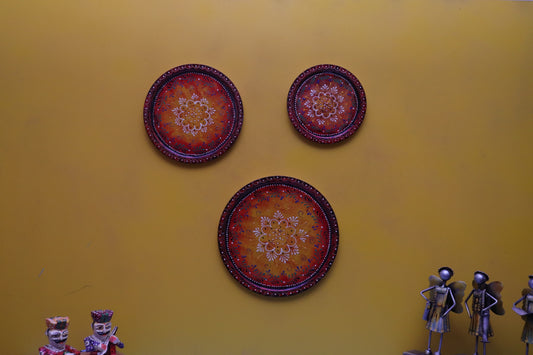 Aishan - Wall Panel Art - Multi Colour Paint Finish