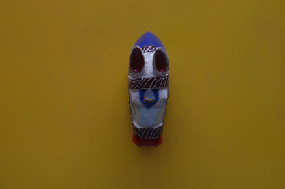 Dhinkrith - Wood Wall Decor Animal Figure Art - Multi Colour