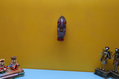 Hrutesh - Wood Wall Decor Animal Figure Art - Multi Colour