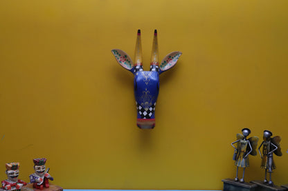 Onir - Wood Wall Decor Animal Figure Art - Multi Colour