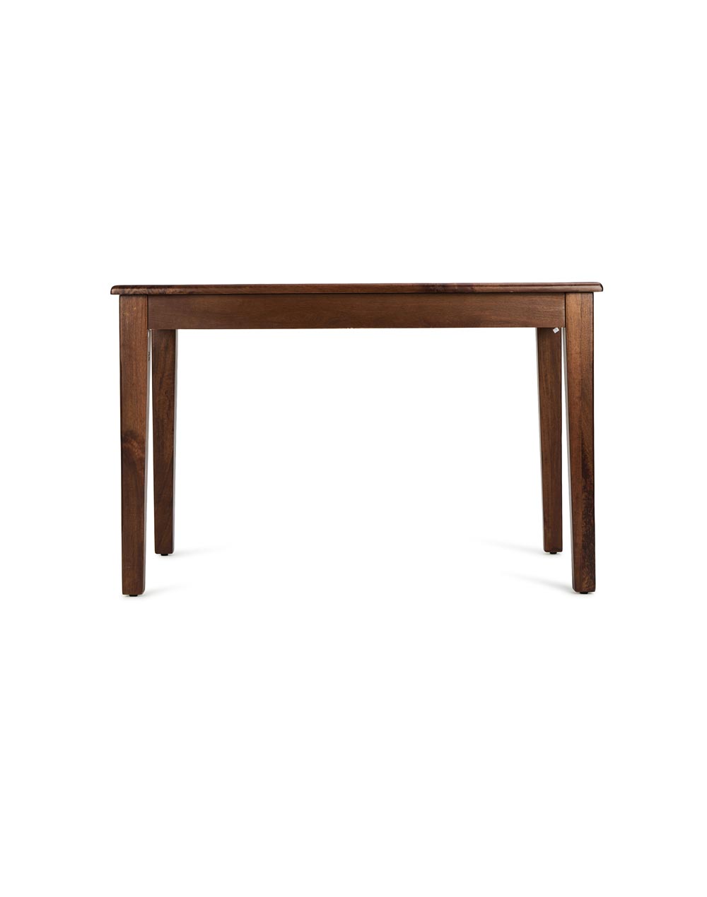 Solid Wood Dining Table In Mahogany Finish