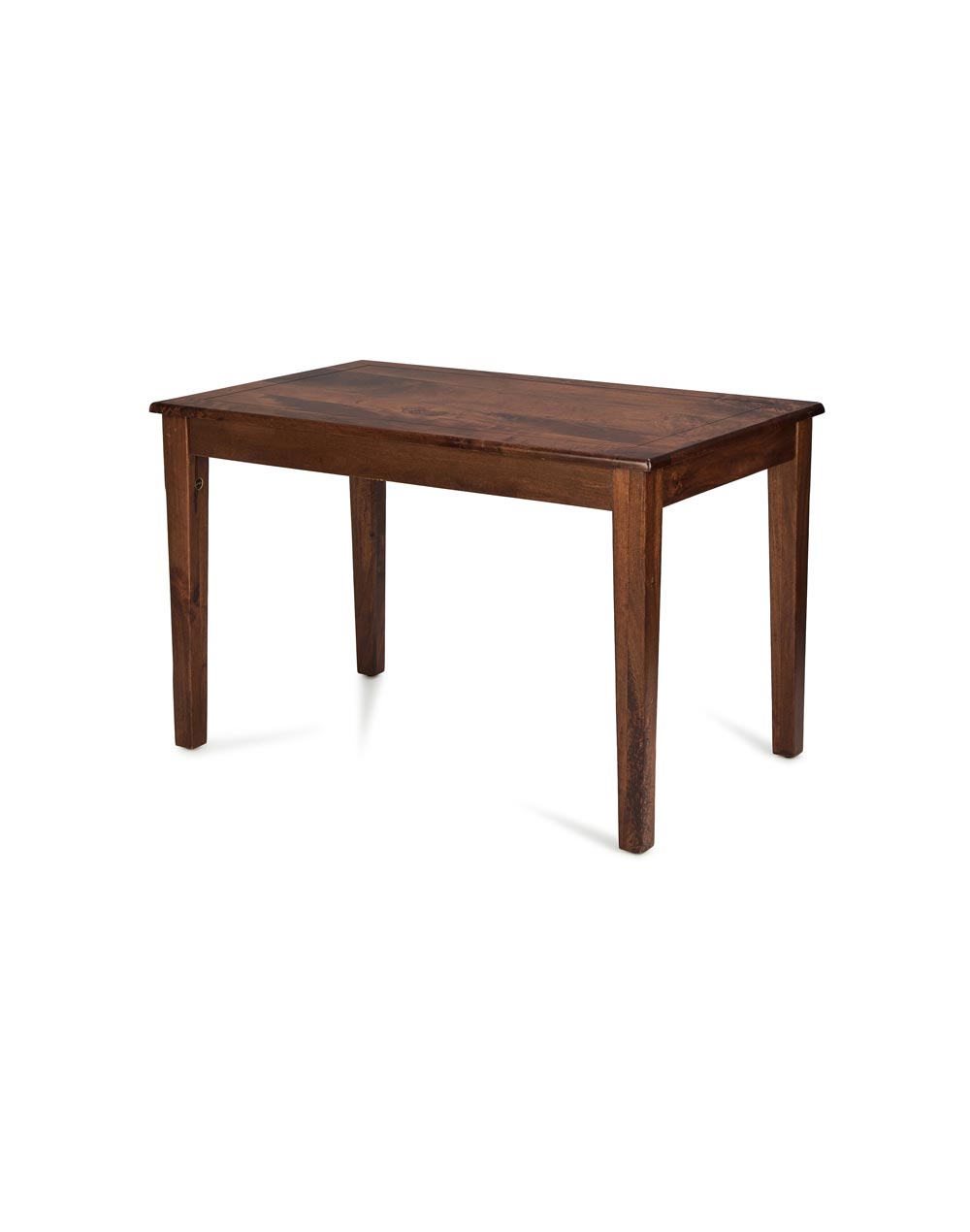 Solid Wood Dining Table In Mahogany Finish