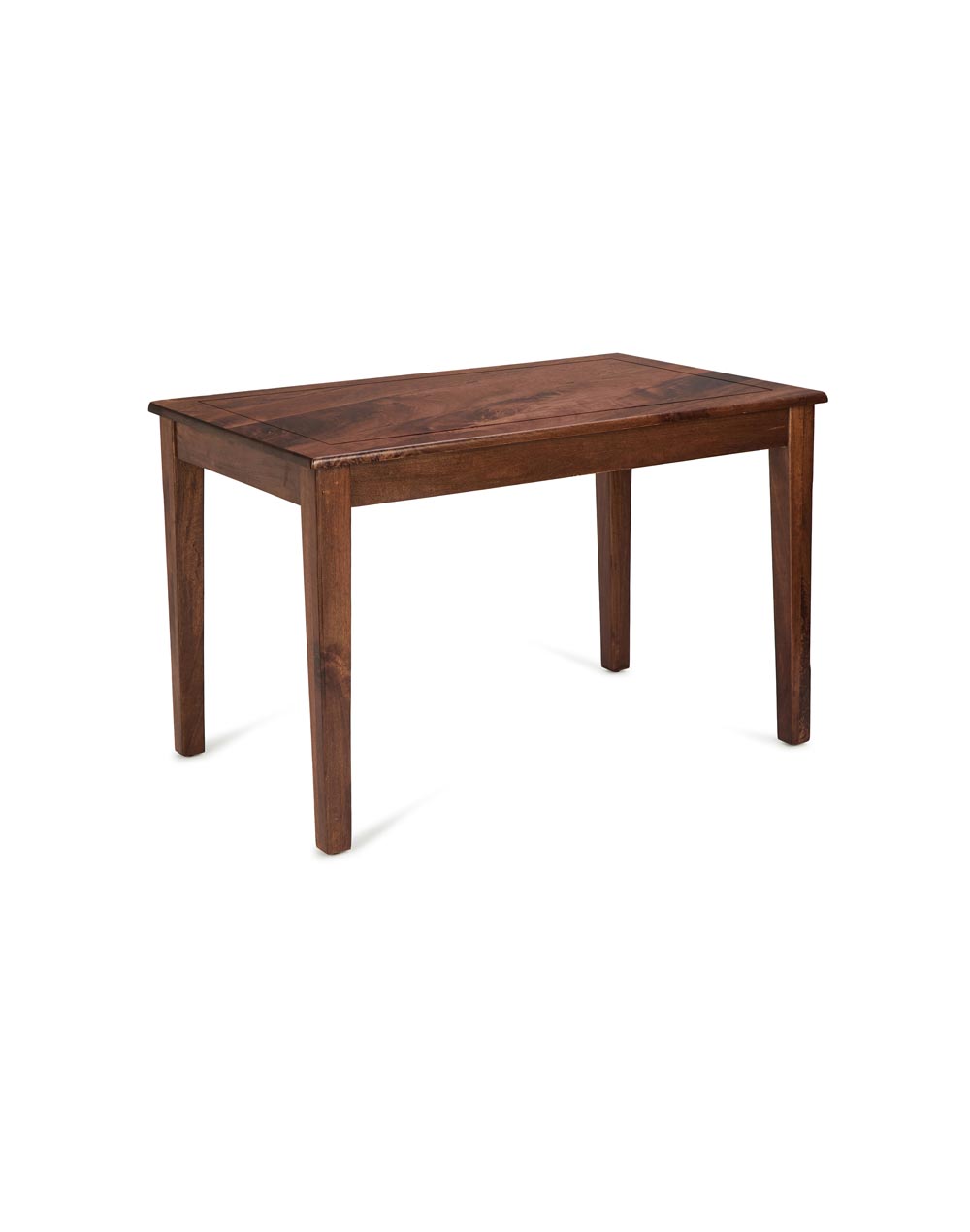 Solid Wood Dining Table In Mahogany Finish