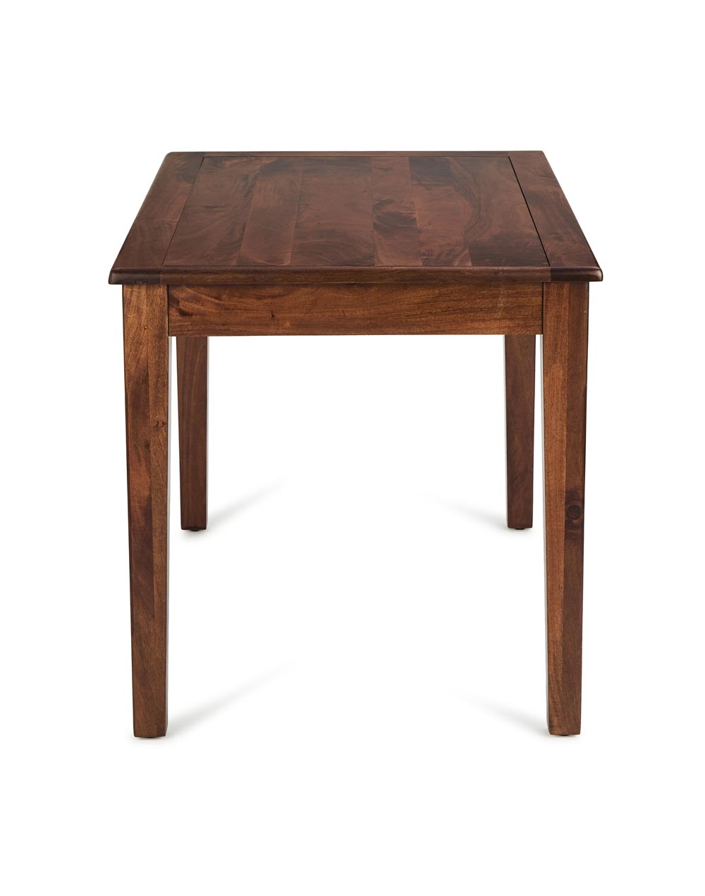 Solid Wood Dining Table In Mahogany Finish