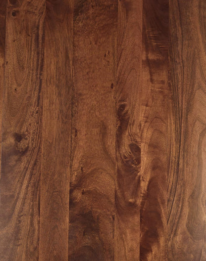 Solid Wood Dining Table In Mahogany Finish