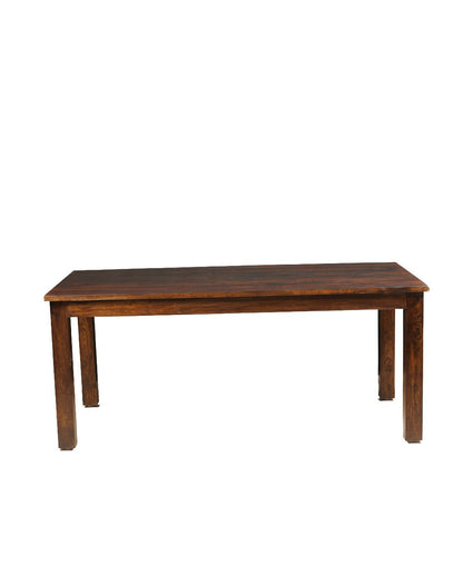 Solid Wood Dining Table In Honey Finish