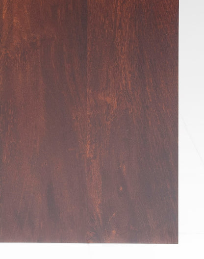 Solid Wood Dining Table In Teak Finish