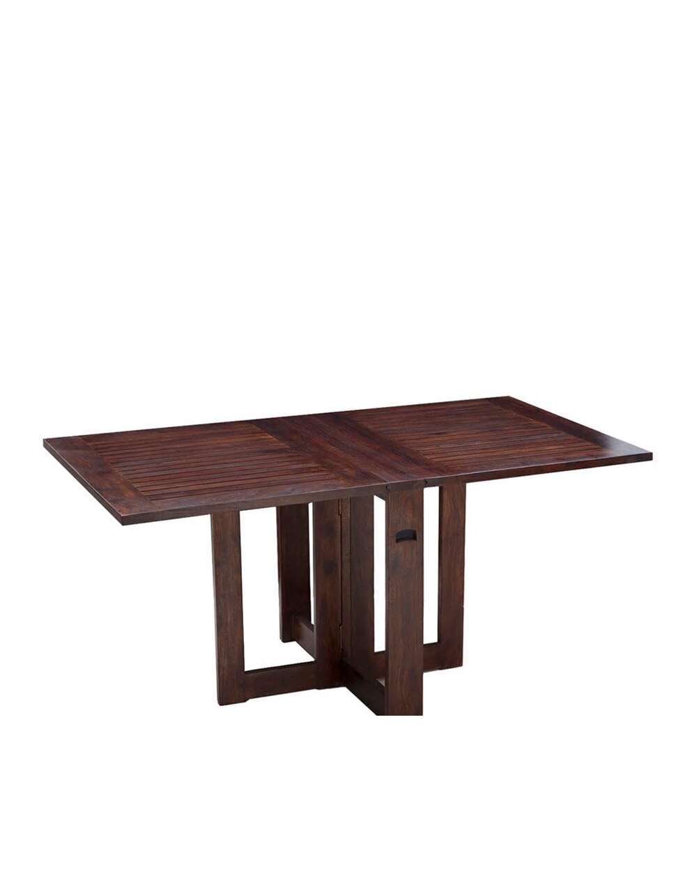 Solid Wood Dining Table In Teak Finish