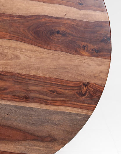 Solid Wood Dining Table In Natural Finish