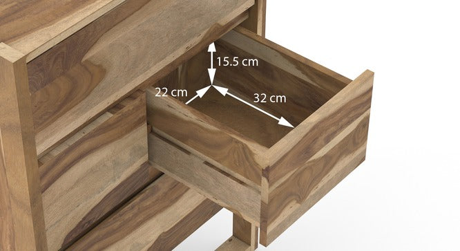 Solid Wood Bar Cabinet In Honey Oak Finish