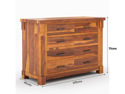 Solid Wood Dressing Tables In Natural Finish