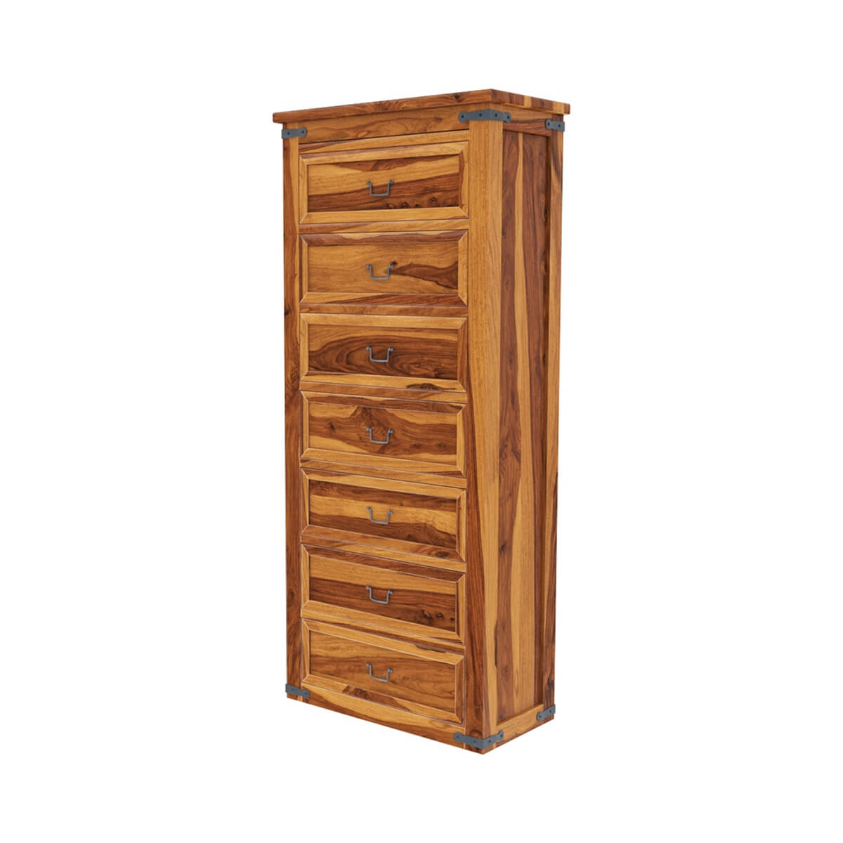 Solid Wood Chest Of Drawers In Natural Finish