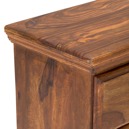 Solid Wood Chest Of Drawers In Natural Finish