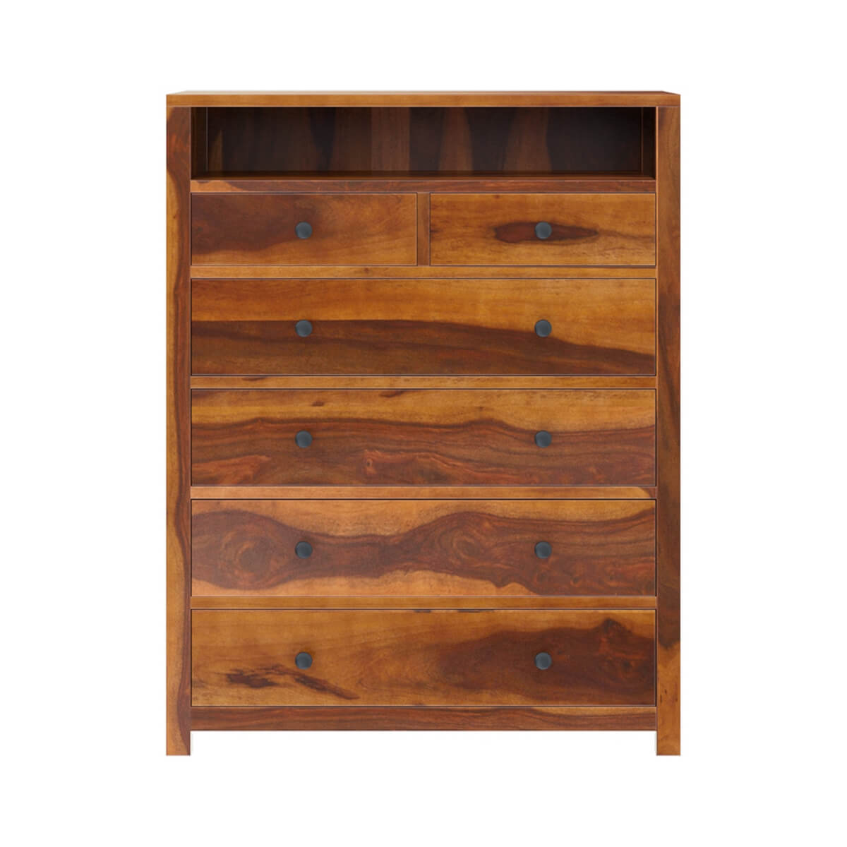 Solid Wood Chest Of Drawers In Natural Finish