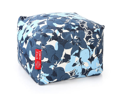 Square - Ottoman Printed Bean Bag With Fillers - Large