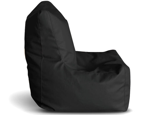 Leatherette Bean Bag Chair With Fillers - Large