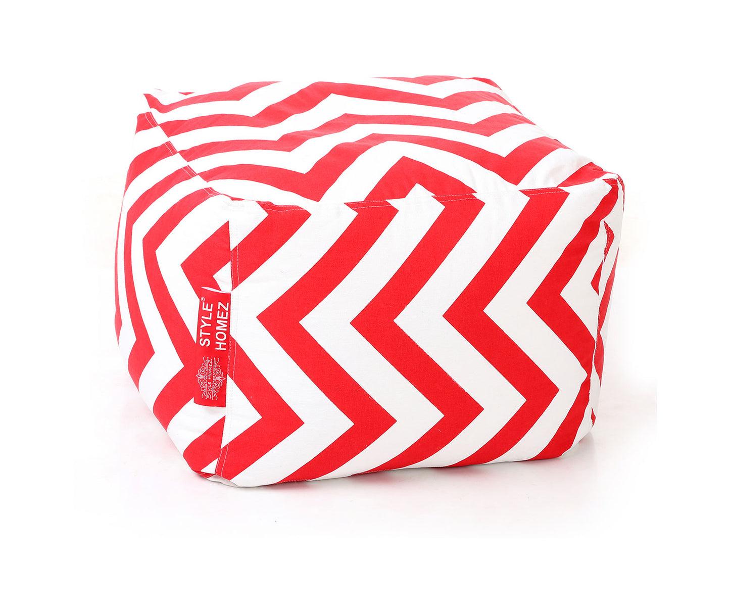 Square - Ottoman Printed Bean Bag With Fillers - Large