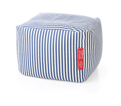 Square - Ottoman Printed Bean Bag With Fillers - Large