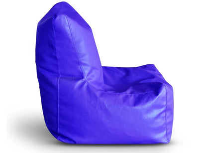 Leatherette Bean Bag Chair With Fillers - Large