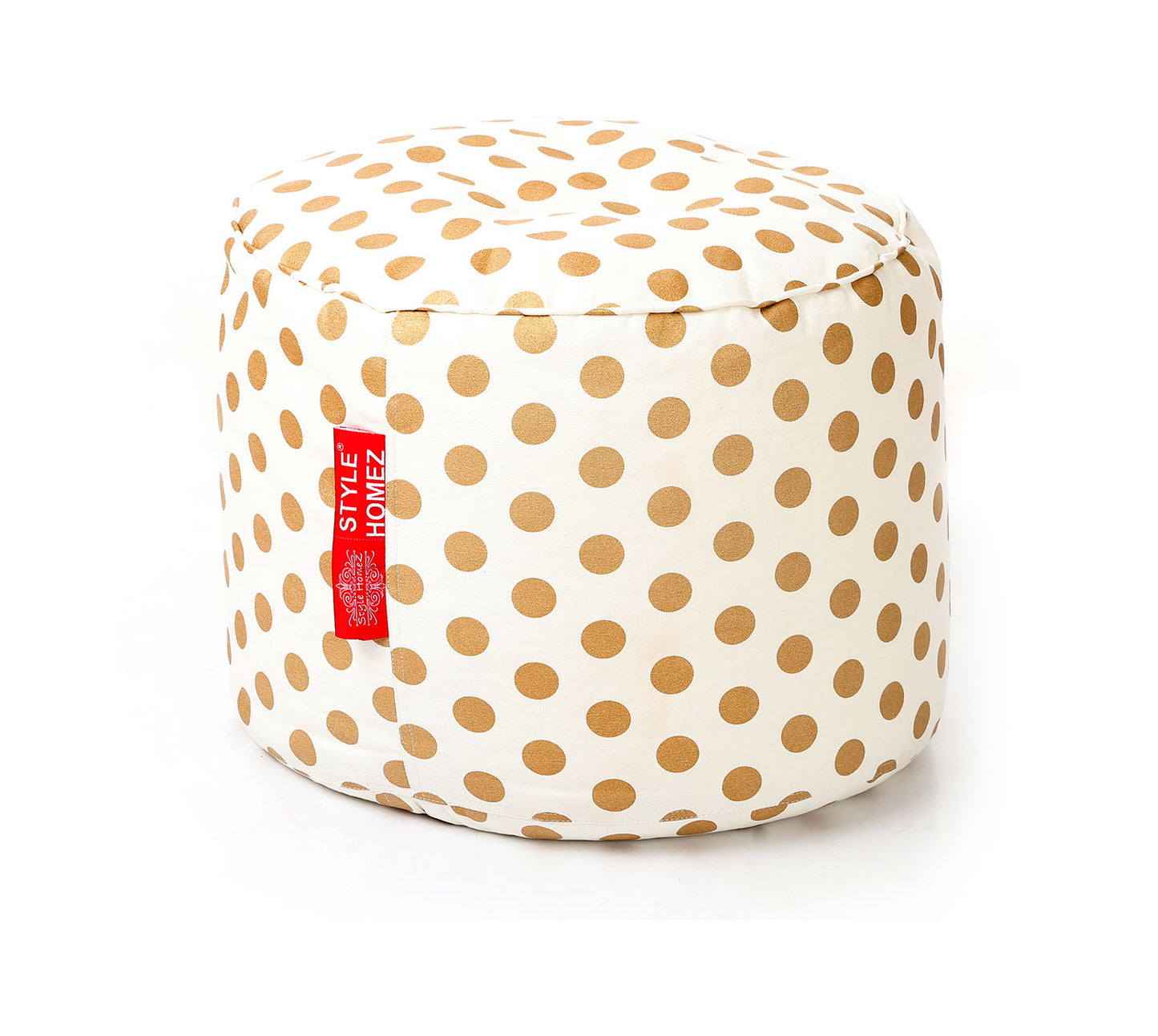 Round - Ottoman Printed Bean Bag With Fillers - Large