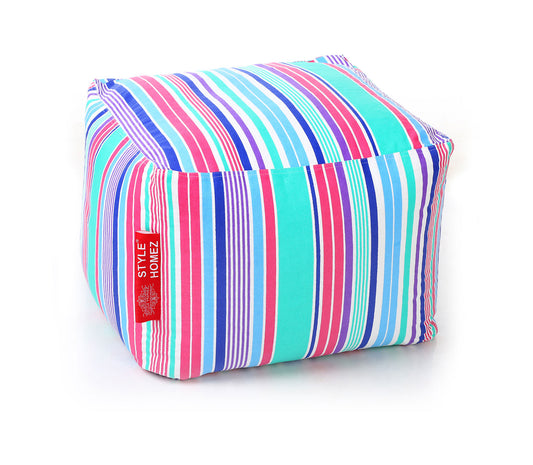 Square - Ottoman Printed Bean Bag With Fillers - Large
