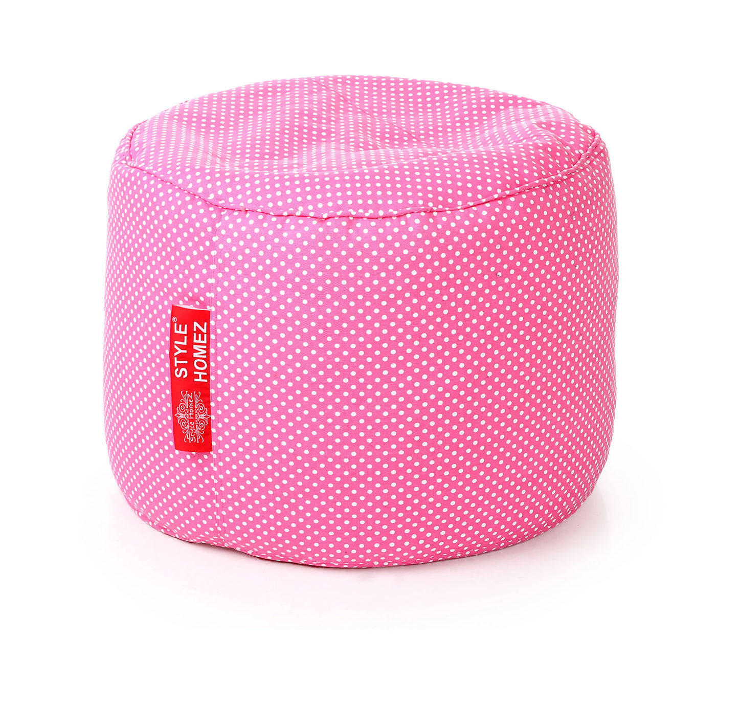Round - Ottoman Printed Bean Bag With Fillers - Large
