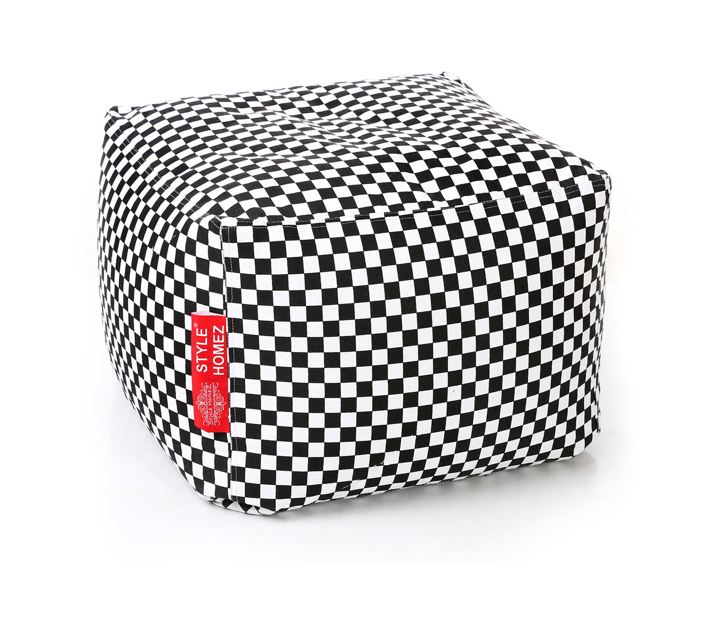 Square - Ottoman Printed Bean Bag With Fillers - Large